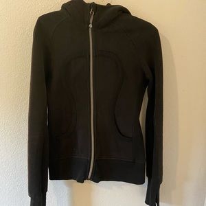 Black Lululemon Scuba Hoodie